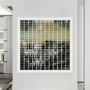 格墟寂色入户玄关装饰画走廊过道挂画客厅沙发背景墙实物装置画