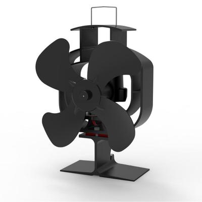 开槽46度摇头热能壁炉风扇热销耐高温静音壁炉取暖炉heater