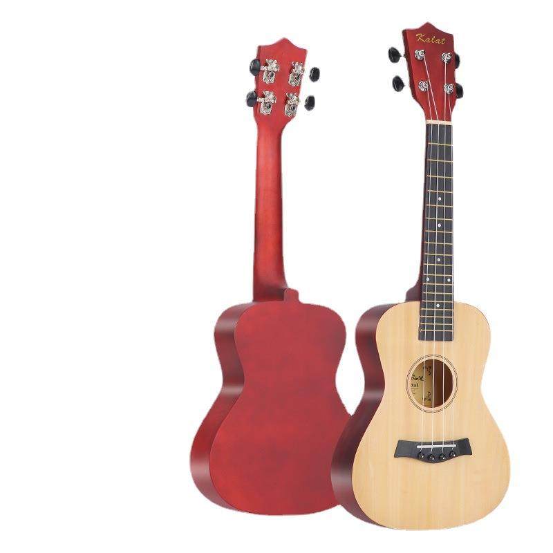 23寸尤克里里ukulele夏威夷乌克丽丽4弦小吉他木质全椴木尤克里里