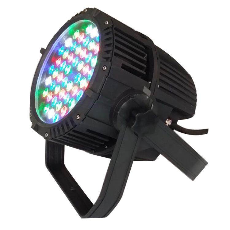 舞台灯光LED54颗3W防水帕灯户外大功率园林婚庆演出背景染色