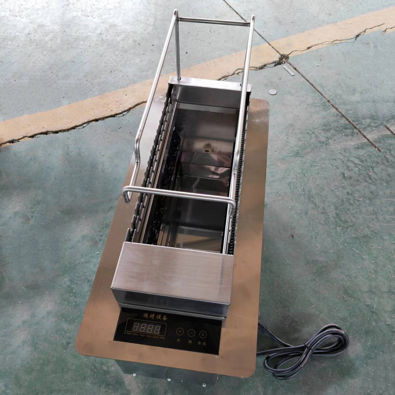 烧烤炉露营一炉多用商用夜市摆摊环保烟电烤炉多功能户外庭院炉