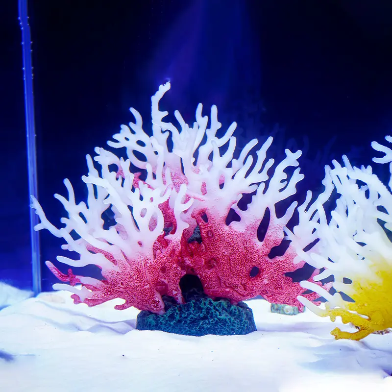 新品大号软体珊瑚 仿真水族铁树枝 鱼缸海洋造景海缸爆款装饰摆件