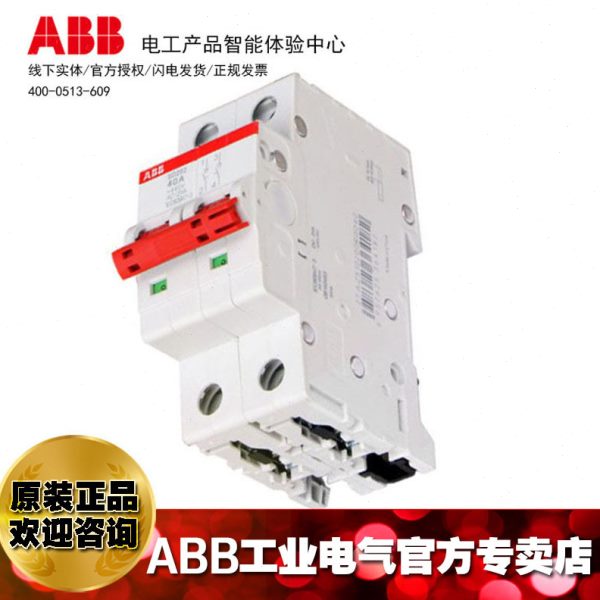 SD202/63 ABB导轨式隔离开关断路器SD202-63;10137290