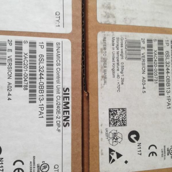 西门子6SL3244-OBB12-1BA1 G120 控制元 CU240E-2