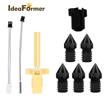 IdeaFormer IR3 V2 3D打印机配件挤出机套件陶瓷加热器热敏电阻
