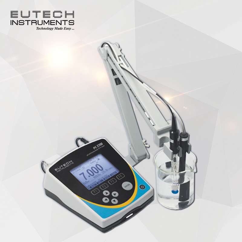 Eutech/优特PC2700含PH/Cond探头及支架和适配器等ECPC270043S