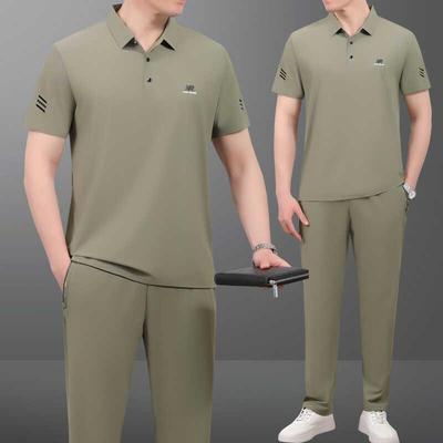 名牌特价运动套装男夏季运动服