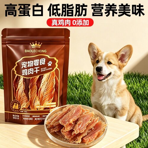 狗狗零食鸡肉干小型犬磨牙奖励