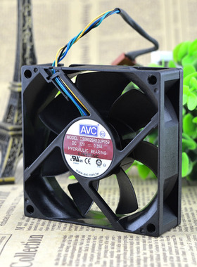 原装 奇宏/AVC 8025 12V 0.35A DS08025R12UP059 4针PWM调速风扇