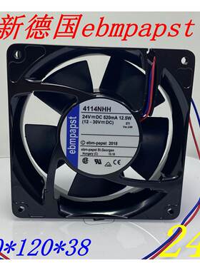 德国ebm 4114NHH/NHHR/NH3/4/5/6 4114N/2XH/12MR 散热风扇