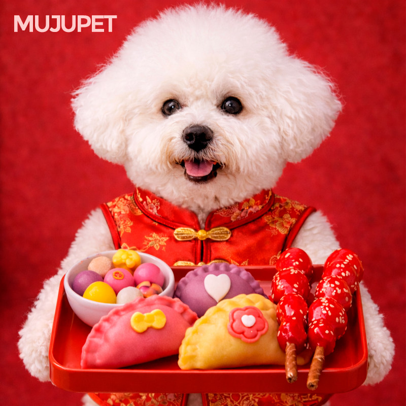 mujupet狗狗年夜饭宠物手工饺子纯肉汤圆新鲜无添加零食2026年货,宠物/宠物食品及用品,狗零食湿粮包/餐盒,淘宝优惠券,粉丝福利购,淘宝优惠卷