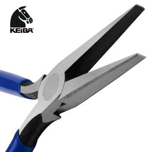 马牌A B6寸钳钳无夹方尖嘴钳持牙平口钳mm60扁电子尖咀KEI型6150F