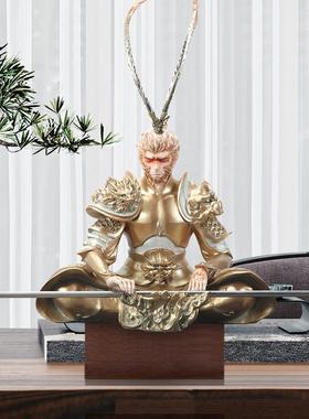 斗战胜佛摆件客厅玄关电视柜齐天大圣孙悟空办公室摆设乔迁开业礼