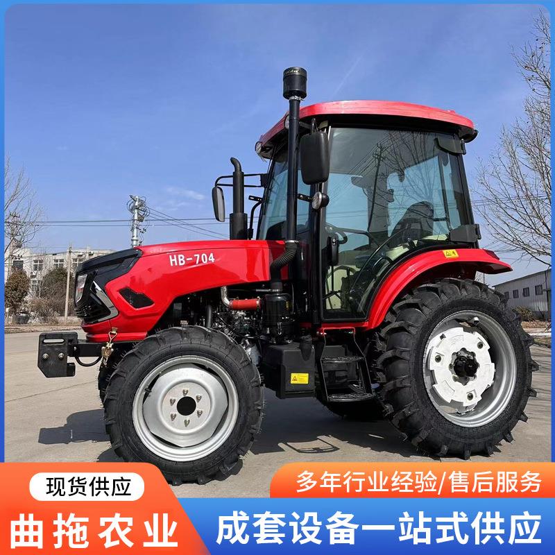 东方红LY1204拖拉机 SK704四驱8+8档位水田耕整打浆 804旋耕机