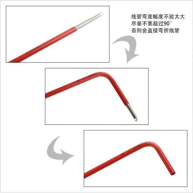 6分水管打弯弹簧20弯管器16铝塑管弯20 4分16 手动器加长12折