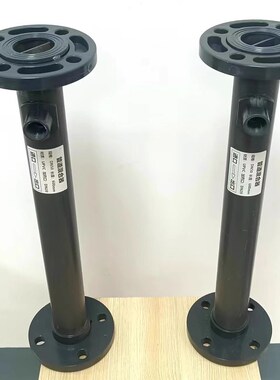 不锈钢/UPVC塑料水液体管道混合器 DN50/65/80/100法兰静态混合器