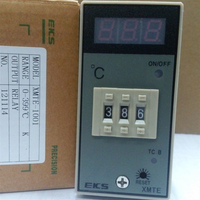 扬丰EKS 数显拨码设定温控表 XMTE-1001 (K型继电器) E5EN