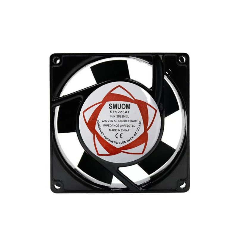 9025散热小风扇220v含油双滚珠工业机箱机柜SF9225AT静音轴流风机