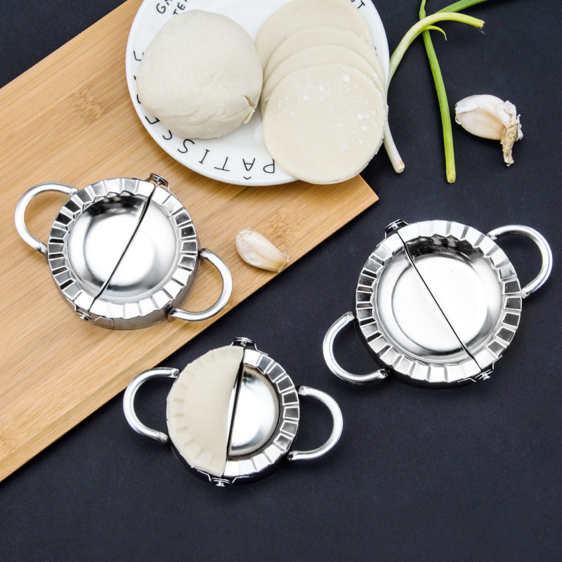 不锈钢包饺子神器家用工具饺子模具懒人花式捏水饺花型饺子器套装