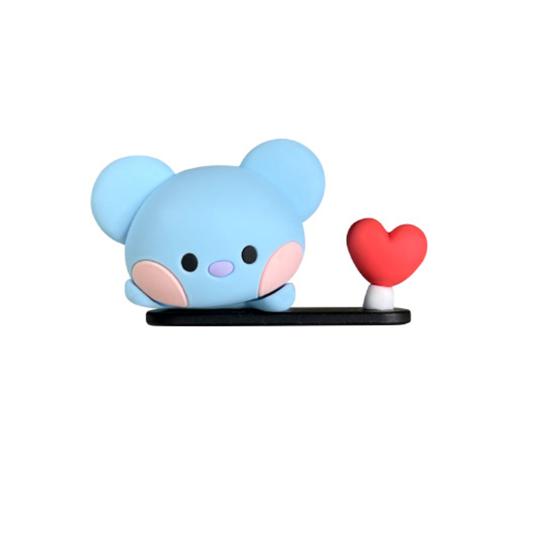 BT21汽车公仔卡通电脑显示器摆件可爱车内车载装饰桌面小摆件模型