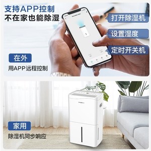 【可用国补欧井OJ401e大功率除湿机家用地下室抽湿器自动向上排水