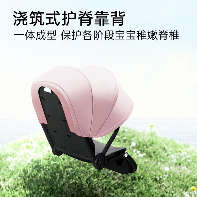 【新生儿睡篮】朗纳铂婴儿车可坐可躺轻便遛娃神器高景观折叠