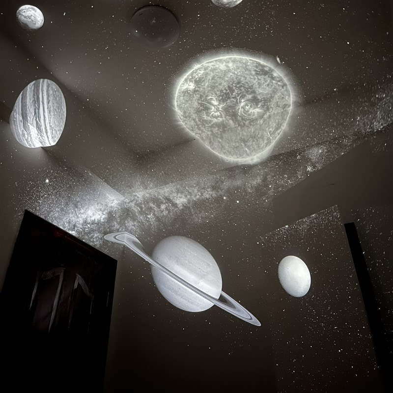 【带流星投影星空灯】氛围灯卧室满天星投影仪伴睡小夜灯生日礼物
