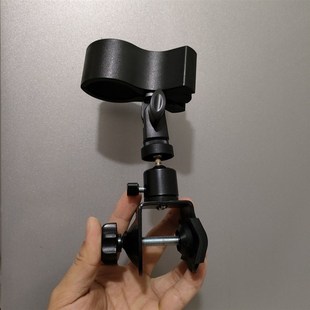 大号萨克斯话筒支架通用夹子无线手持麦克风便携式演出乐器配件