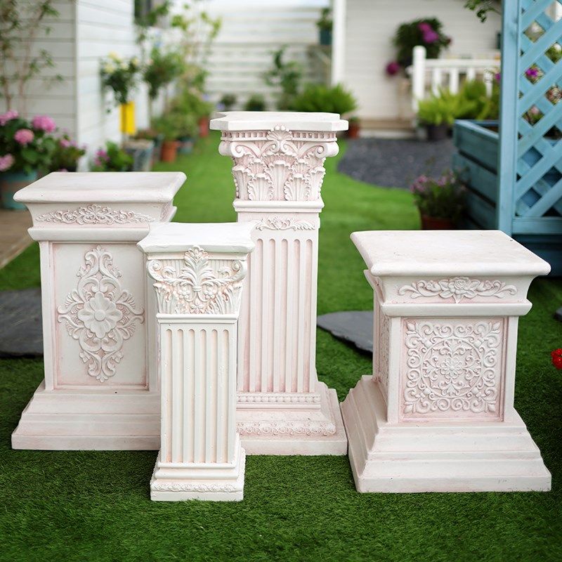 罗马柱装饰摆件欧式花园庭院婚庆展示台布置道具户外花盆花架底座,家居饰品,户外/庭院摆件,淘宝优惠券,粉丝福利购,淘宝优惠卷