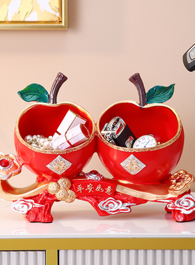 进门口入户玄关柜鞋柜装饰品挂放钥匙置物架客厅创意轻奢收纳摆件