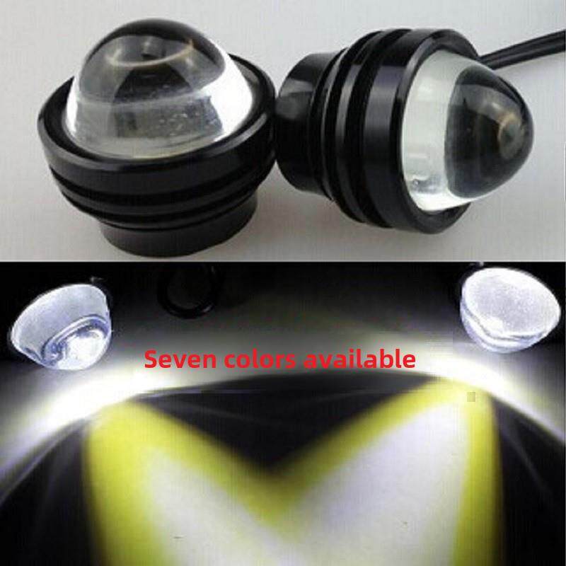 12V24Vled鹰眼灯高功率鱼眼灯15W聚光汽车Led反击灯昼行灯装饰灯