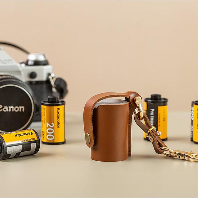 假面骑士同款 相机胶卷皮套 胶卷套 胶片收纳包户外胶卷存放皮套