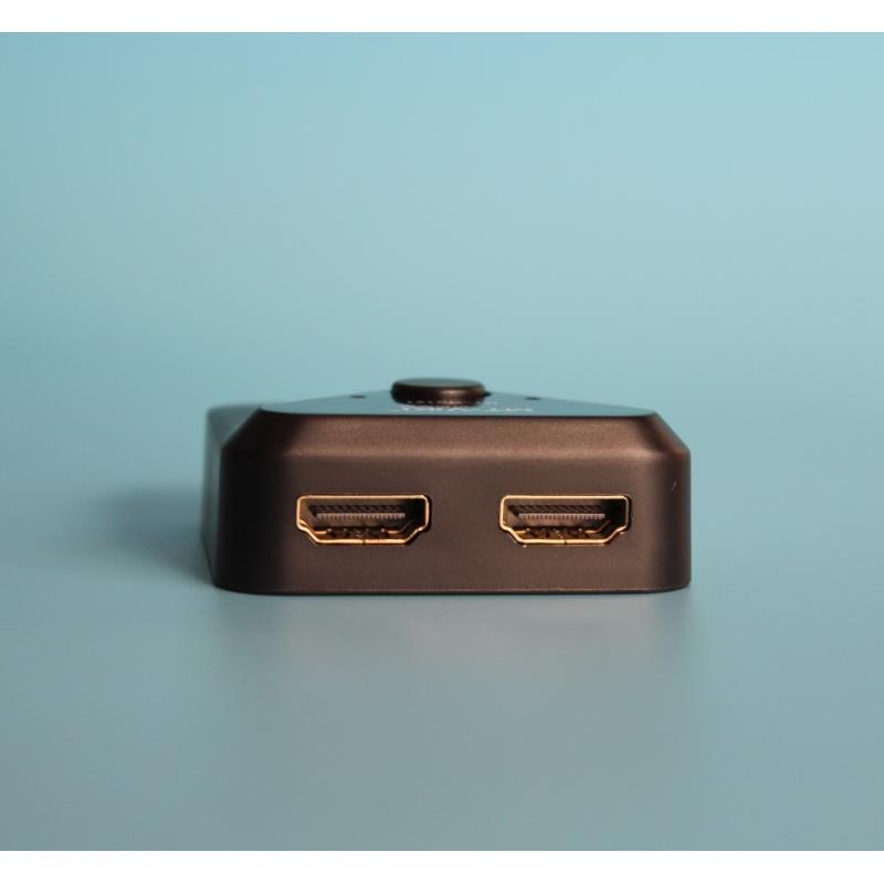 全新迈拓MT-HD121 HDMI切换器双向切换2进1出分配器2.0版高清4K