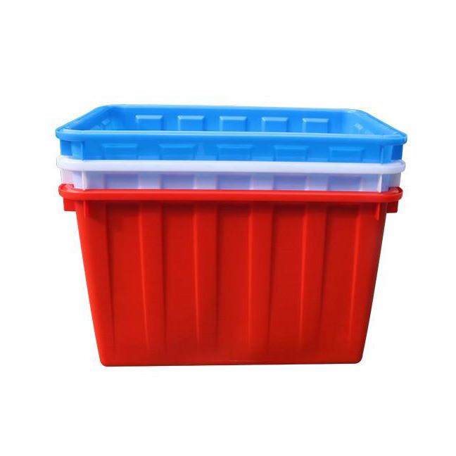 加厚塑料水箱长方形周转储水箱带盖桶养鱼龟水产养殖泡瓷砖箱水,包装,塑料周转箱,淘宝优惠券,粉丝福利购,淘宝优惠卷