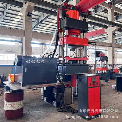 四柱四梁液压机粉末成型机定制500T牛羊舔砖粉末冶金厂家直供