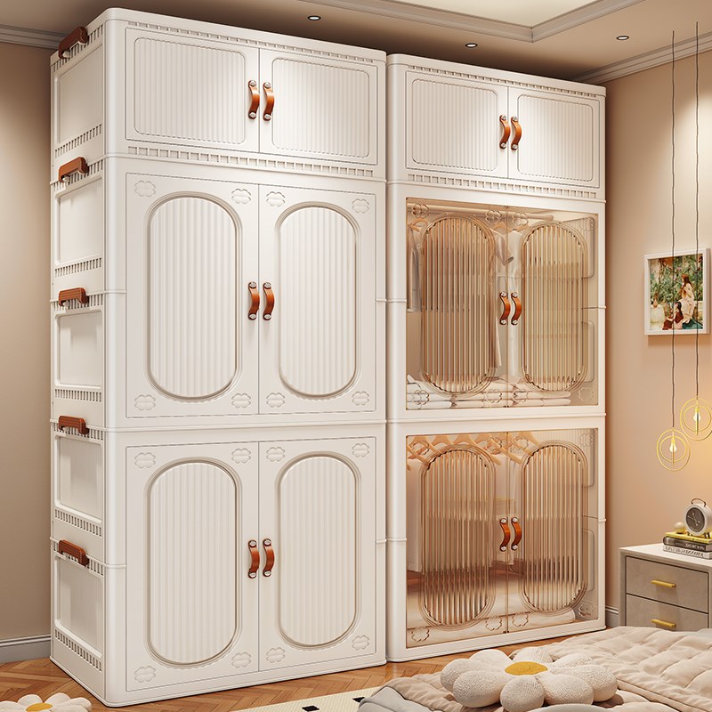 宝宝衣柜儿童衣服收纳柜储物柜婴儿小衣橱卧室家用简易婴儿衣柜