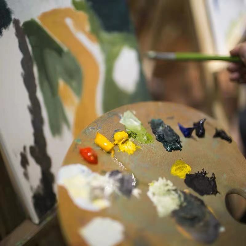 纯手绘油画定制人物风景肖像照片手工装饰画客厅卧室别墅高端画图片