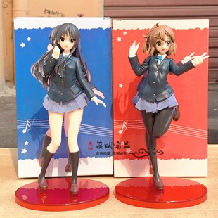 轻音少女 秋山澪 平泽唯手办动漫美少女国产景品机箱摆件学生礼物