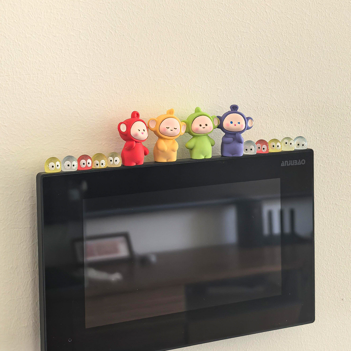 【新家的100个快递】天线宝宝可视门铃装饰入户门玄关可爱摆件