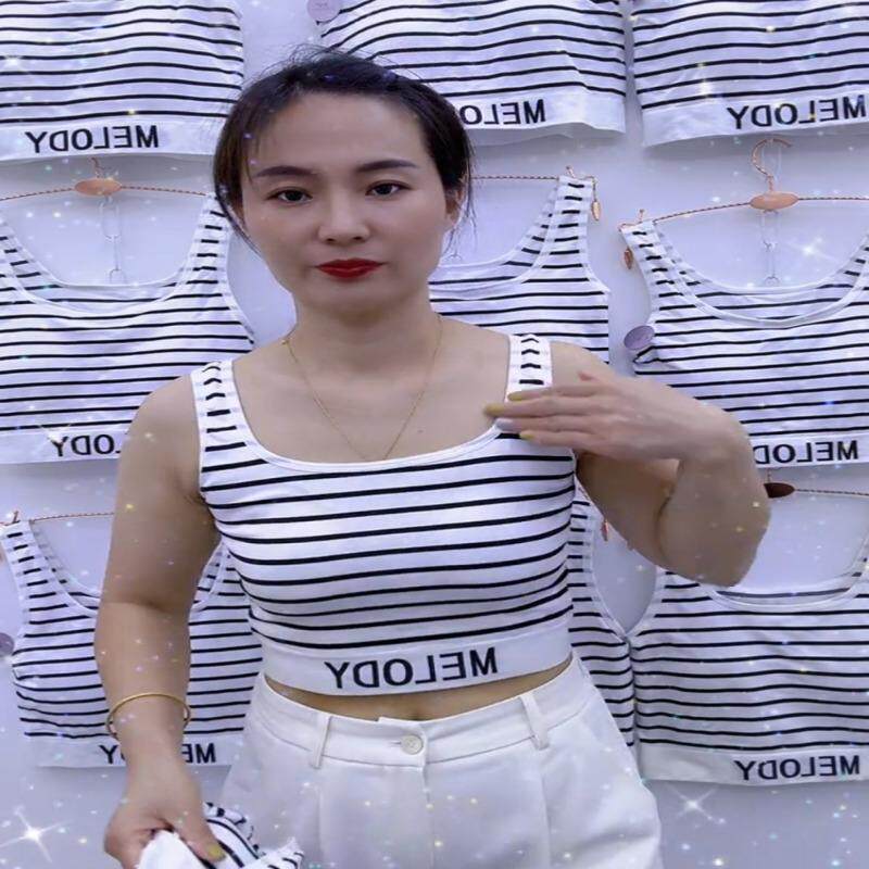 内搭吊带背心女带胸垫聚拢防下垂美背时尚洋气时髦可外穿运动内衣