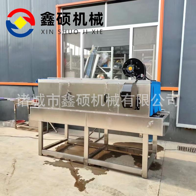 厂家供应全自动高压喷淋式洗筐机不锈钢托盘清洗风干线商用
