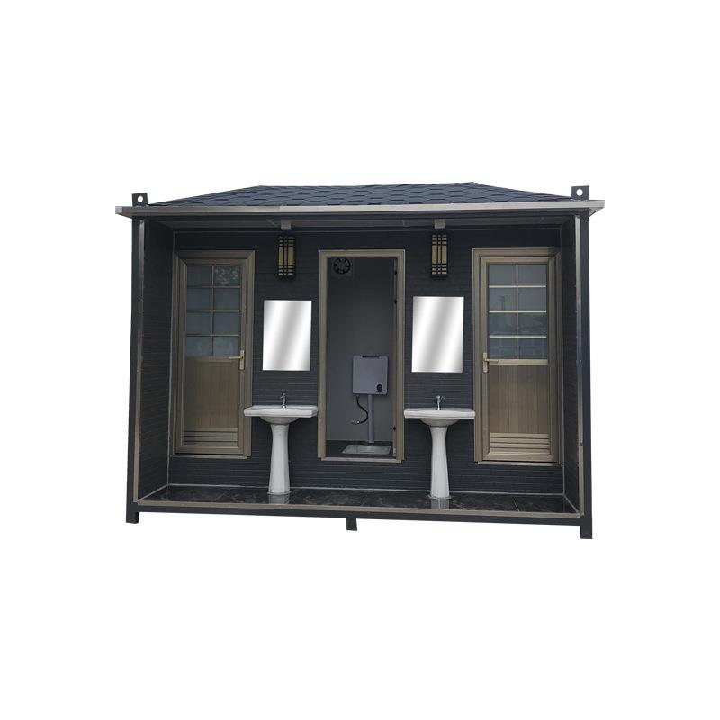 广东三人豪华移动厕所公园工地临时流动户外公共可移动
