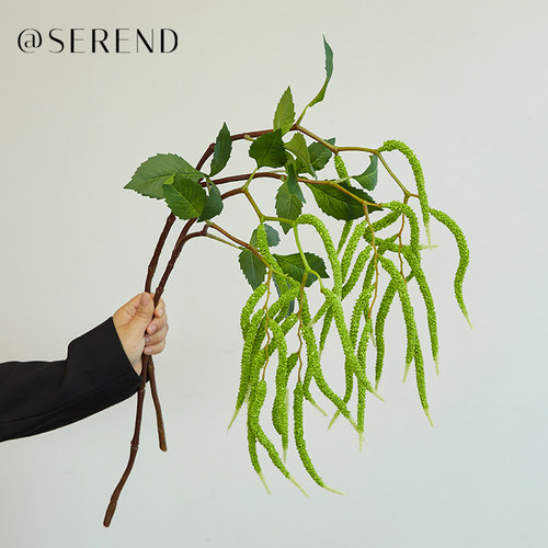 柳条仿真绿植枝条桌面装饰摆件