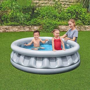 Bestway51080太空船水池家用宝宝充气戏水池婴幼儿童加厚水池