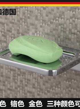 出口德国黑色肥皂碟全铜金色皂碟卫生间肥皂篮浴室镂空沥水肥皂碟