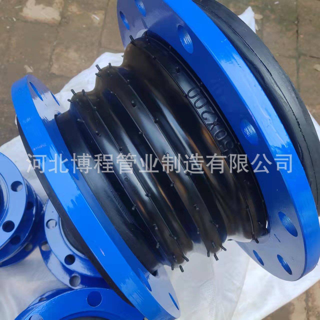 同心异径橡胶软接头大小头偏心变径弹性橡胶软连接制造