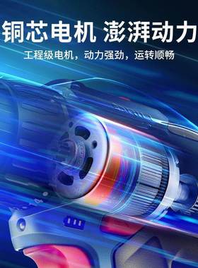 钻电动螺刀多充DSA电式功能家用电转手枪钻东电城锂电钻套丝装