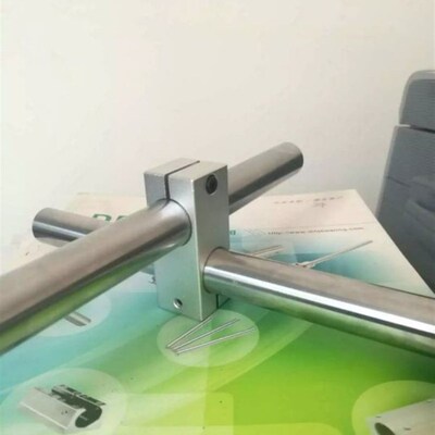 支柱固定夹光轴连接件十字轴夹 异径型 HLKLN  KLSTN ALKLN MLSTN