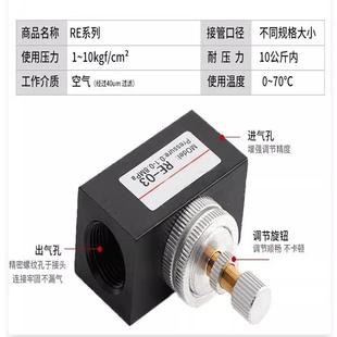 调速TAG阀 流量控制阀 01RE02 气 03R 动气体单向节流阀