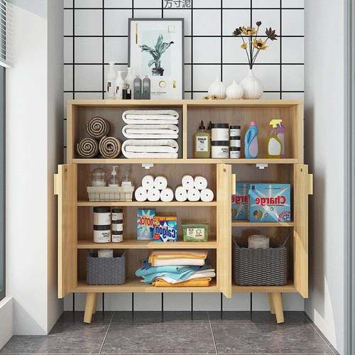 飘窗个柜储阳台柜矮柜窗台收纳BTV简易卧室地边柜自由组合单柜窗